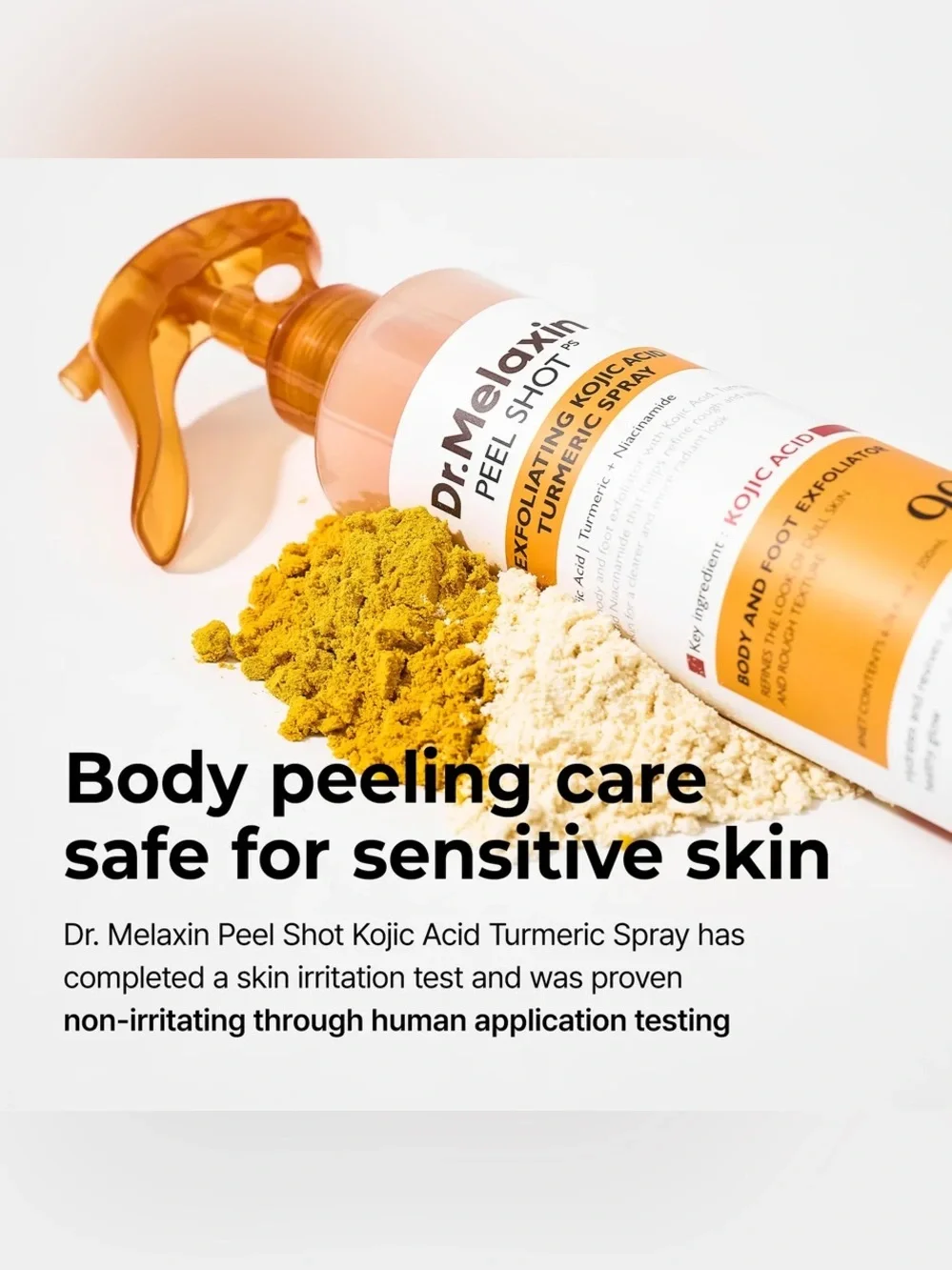 Dr. Melaxin Peel Shot Exfoliating Kojic Acid Turmeric Spray.  200ml  NEW
